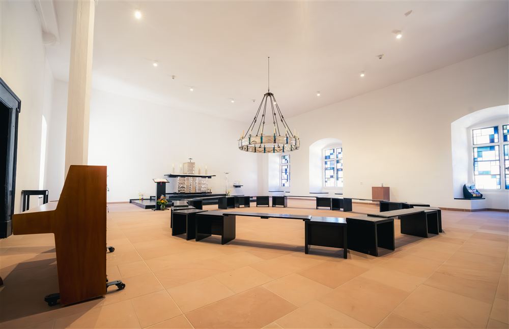 Innenansicht der Burgkapelle