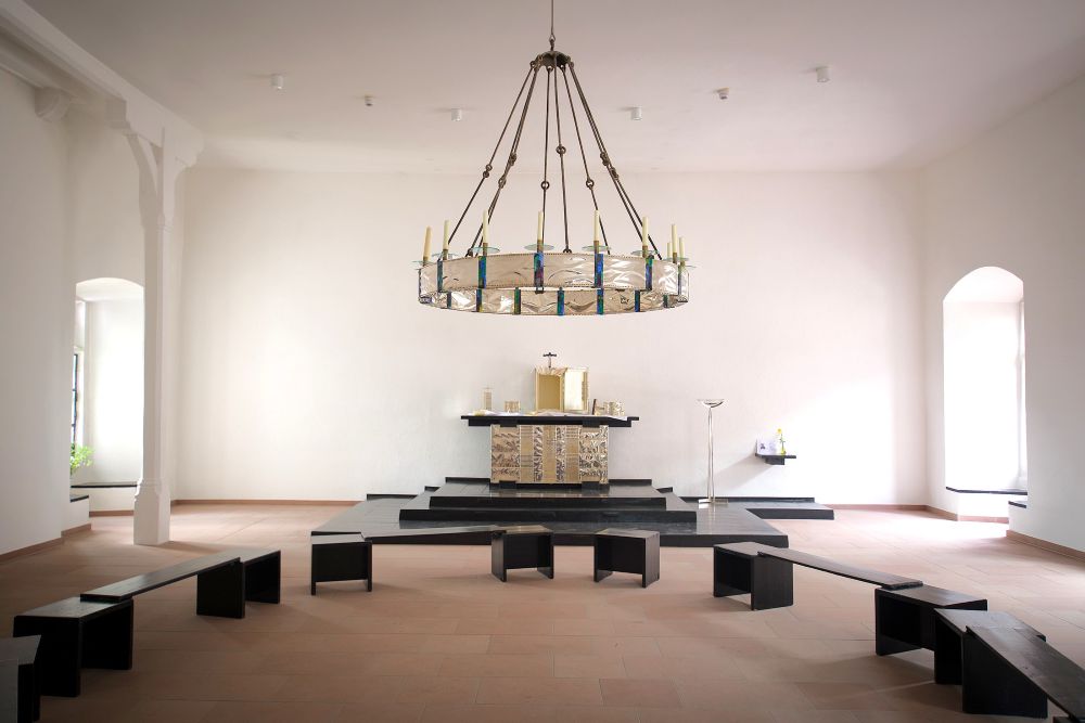 Innenansicht der Burgkapelle